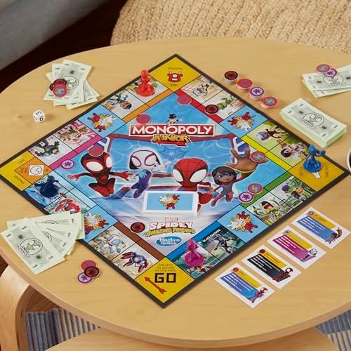 Monopoly Junior: Marvel Spidey and His Amazing Friends Edition