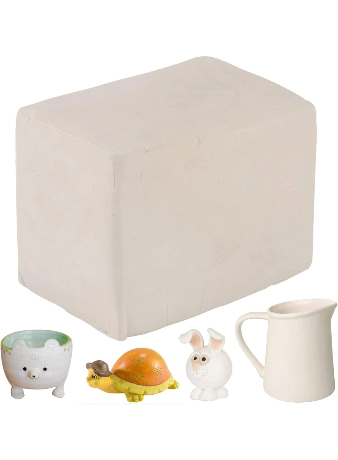 FDTY Natural Air-Dry Clay - porcelain 500g