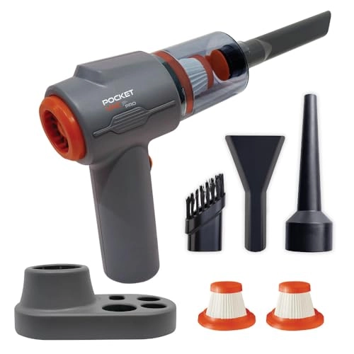 Pocket Vac PRO Handheld Vacuum and Docking Station