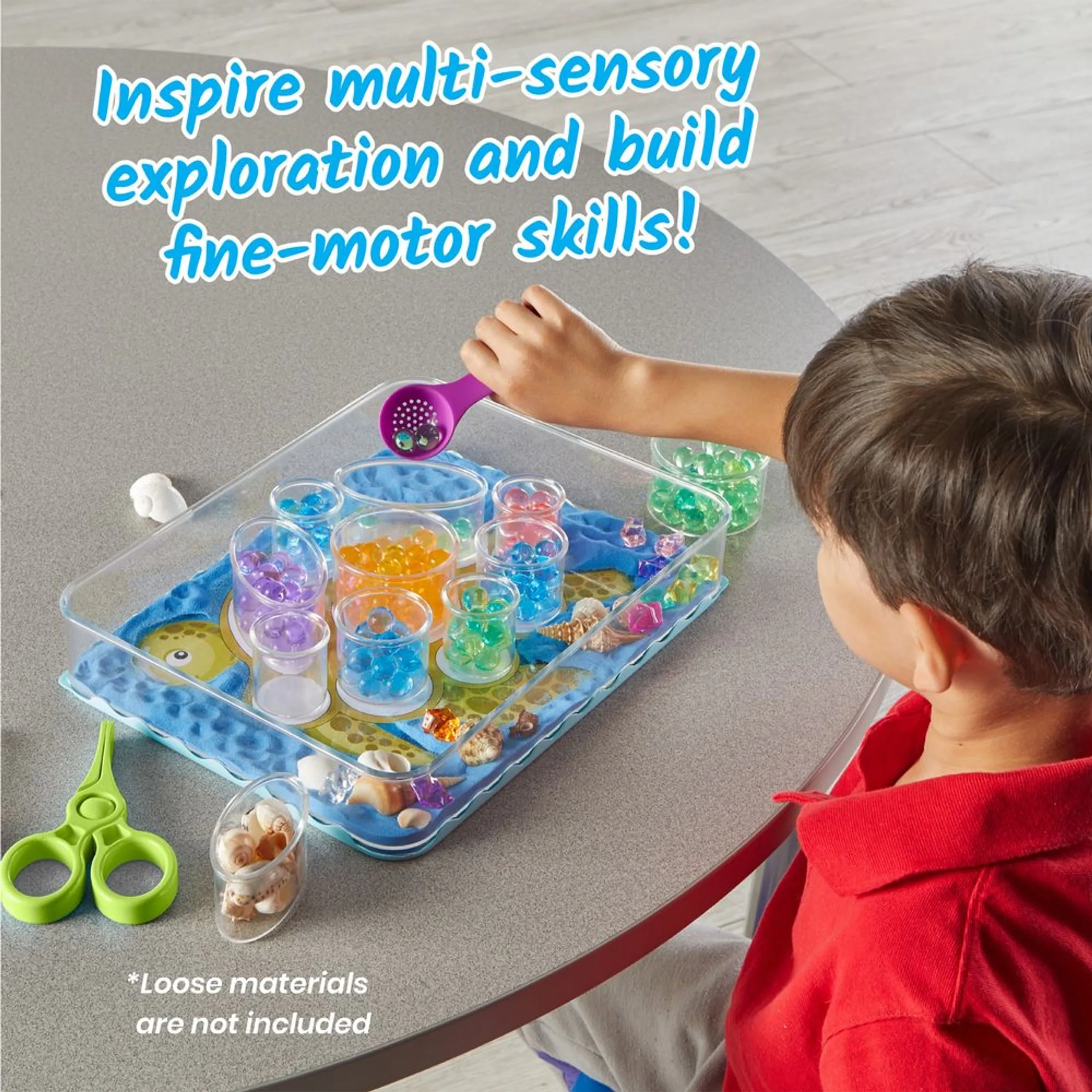 Create Your Play Sensory Tray - 3 years and above 28 pieces