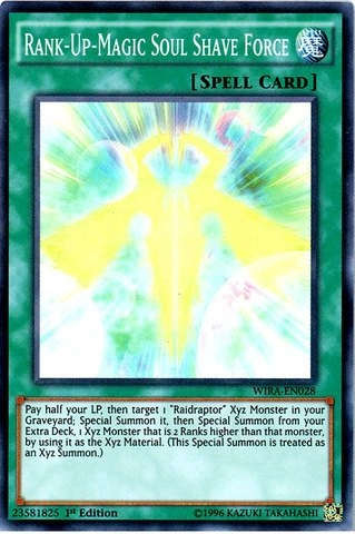 Konami Rank-Up-Magic Soul Shave Force WIRA-EN028 - 1st Edition