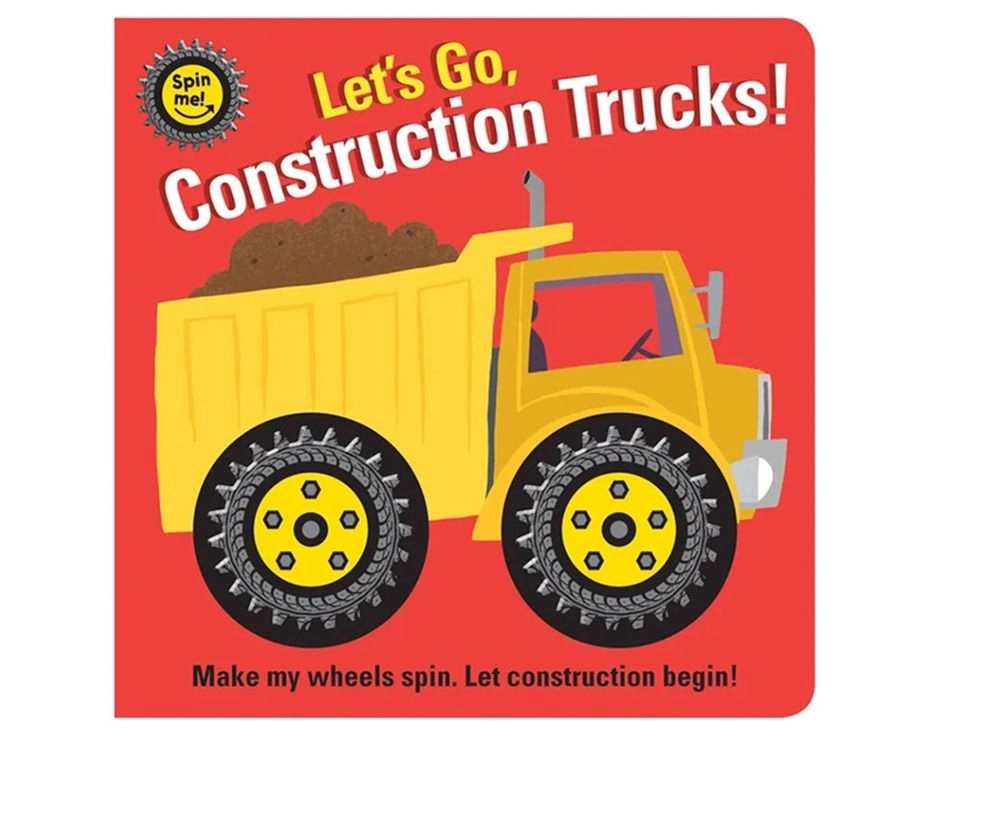 Edu Fun Spin Me Construction Trucks