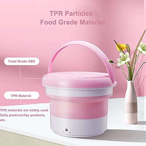 Folding Washing Machine - Ultrasonic decontamination Foldable Portable 0.8kg capacity