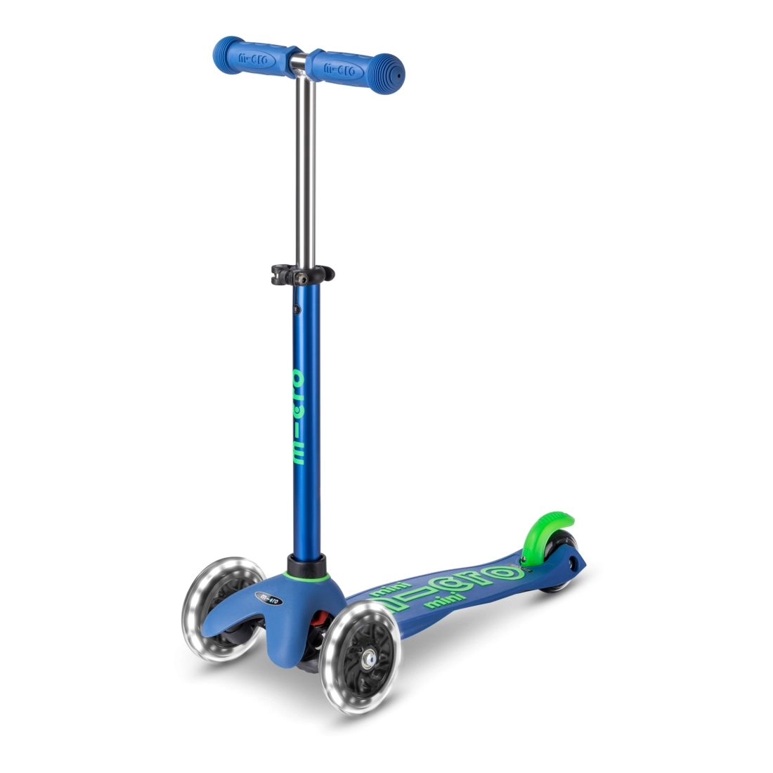 Mini Deluxe 3-Wheel Kick Scooter – 120/85 mm LED