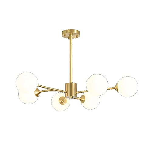 Molecular Chandelier - G9 Copper and glass 90*27*30cm