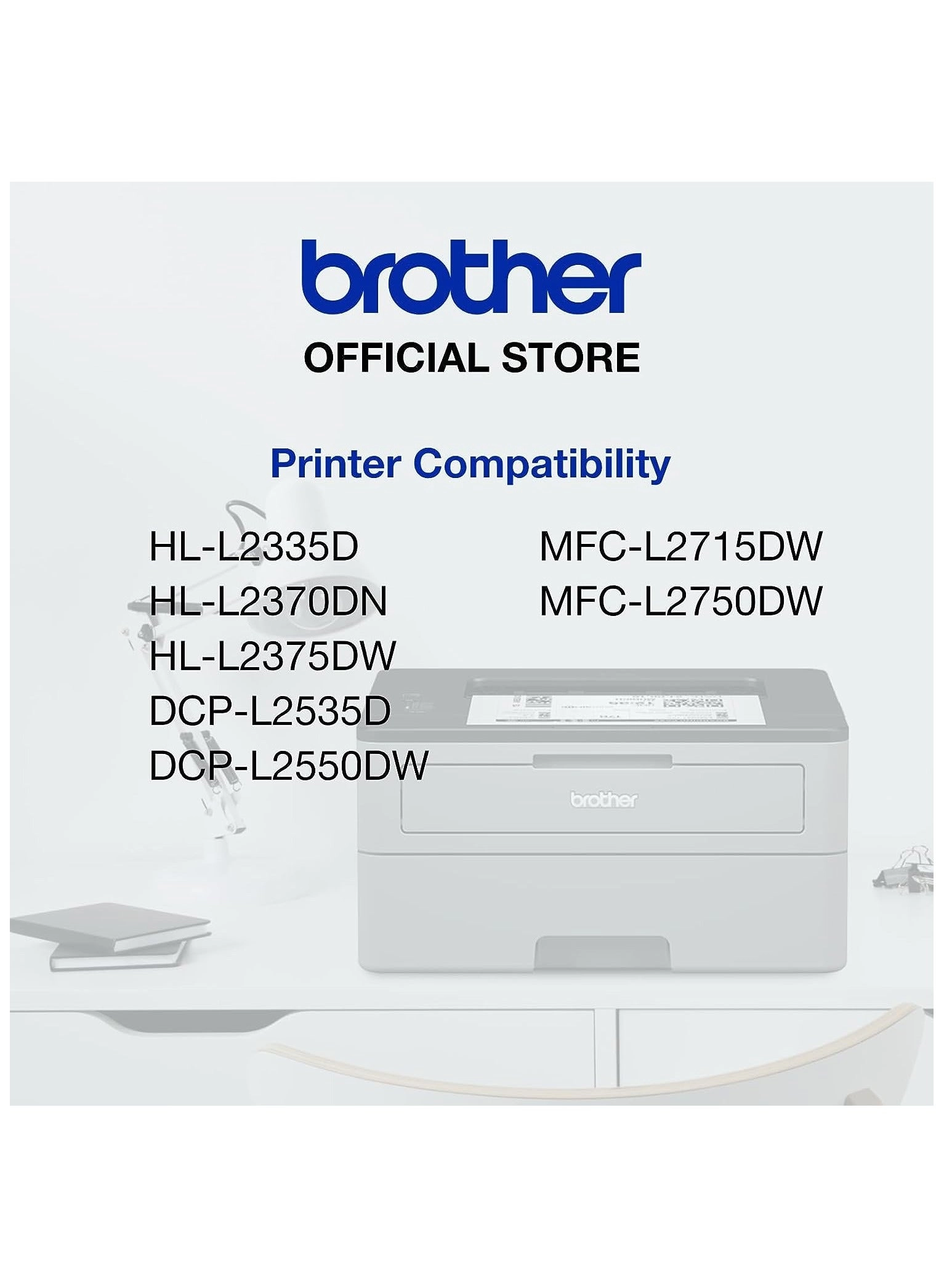 TN2455 - 3000 pages Black