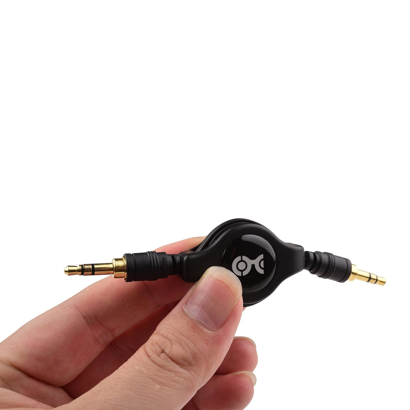 Retractable Aux Cable - 2.5 Feet Pack