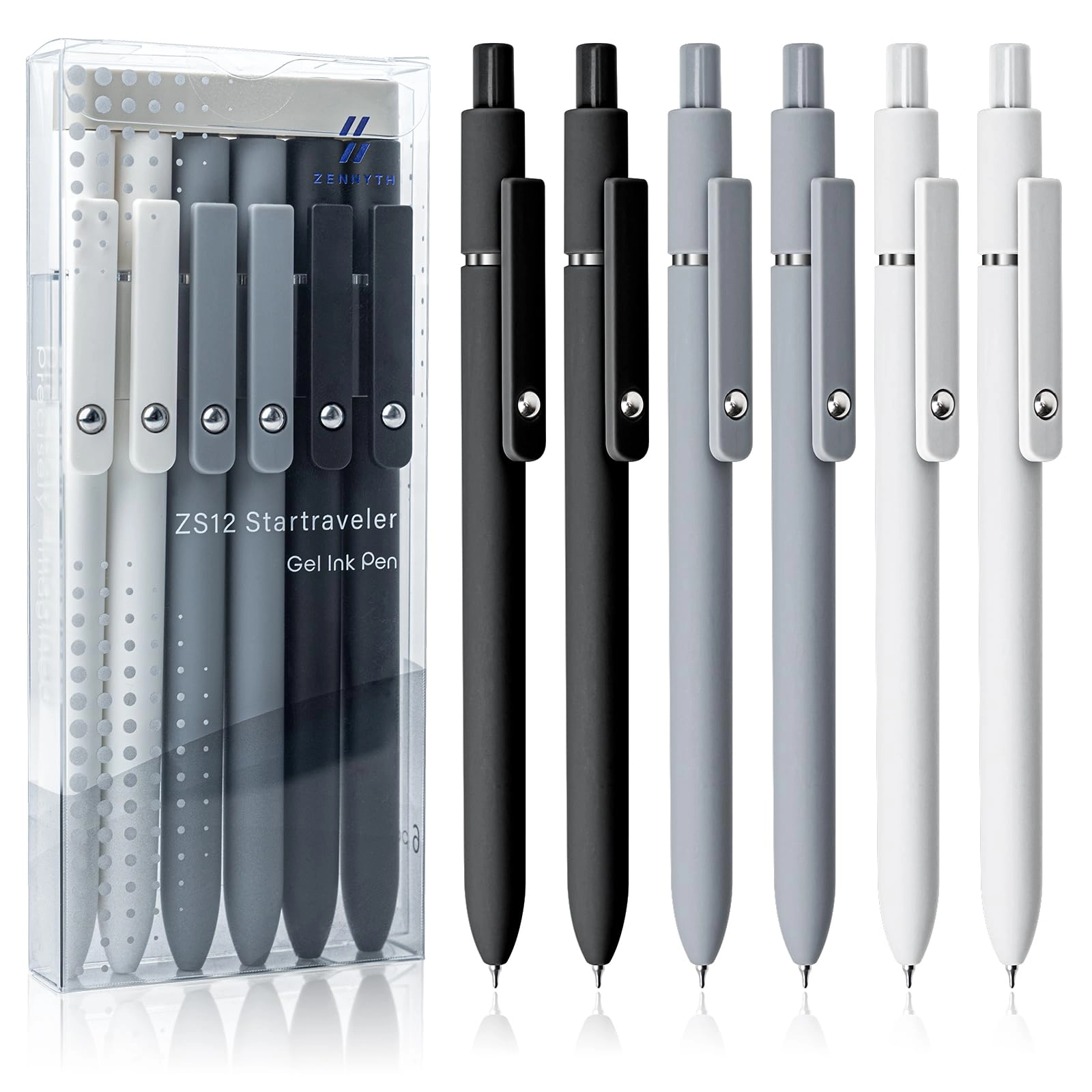 uixjodo Gel Ink Pen - 5 Pcs 0.5mm