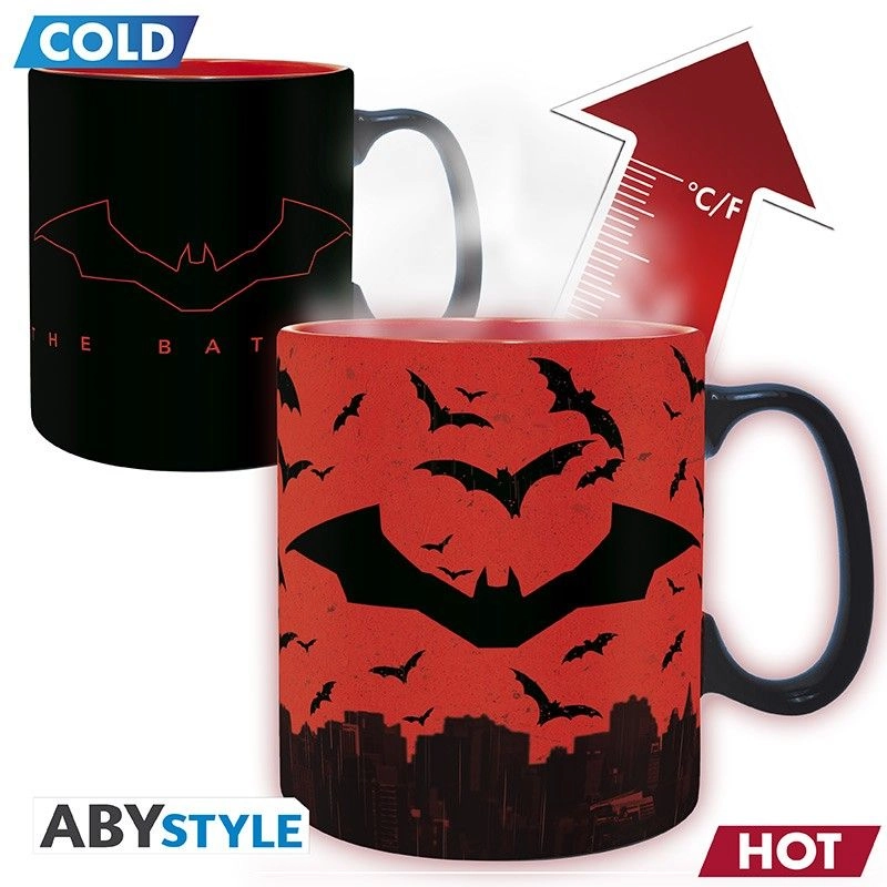 ABYstyle DC Comics The Batman Box Heat Changing Mug - 460 ml
