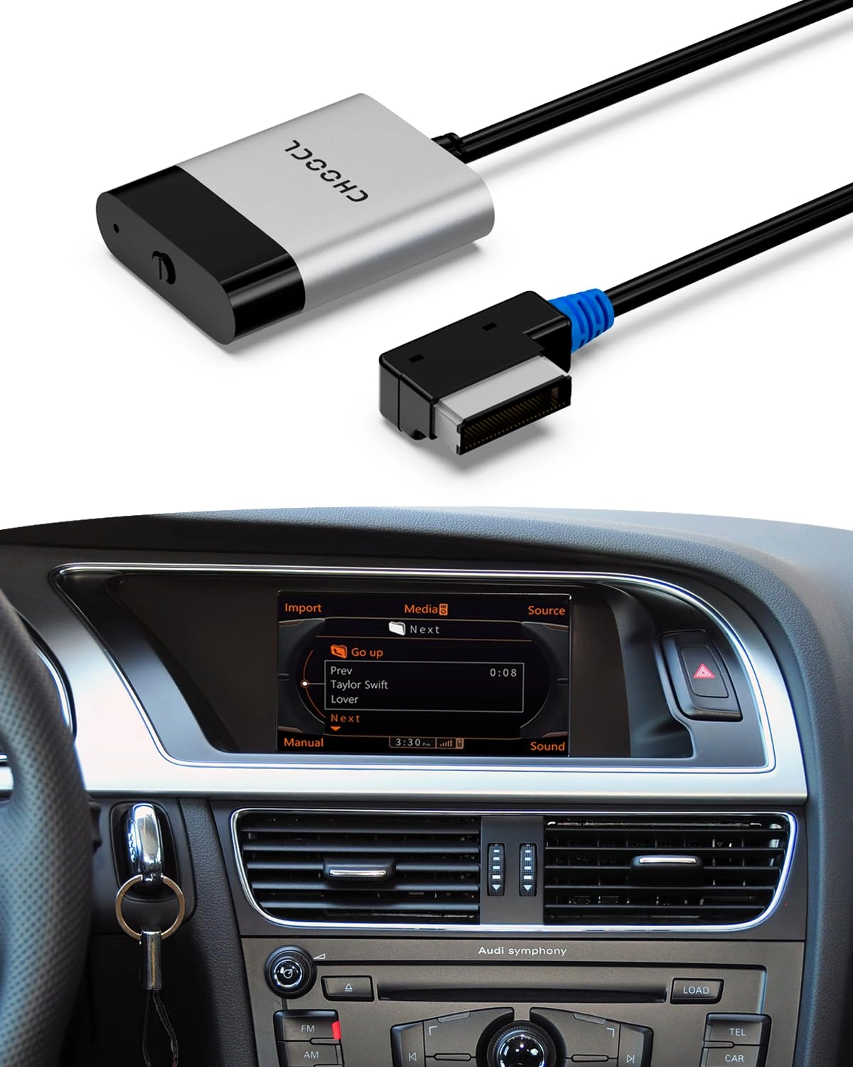 CHOOCL Bluetooth 5.0 Car Adapter