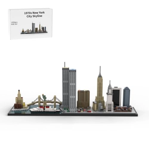 New York City Building Blocks Set - New York Skyline 1950 pcs