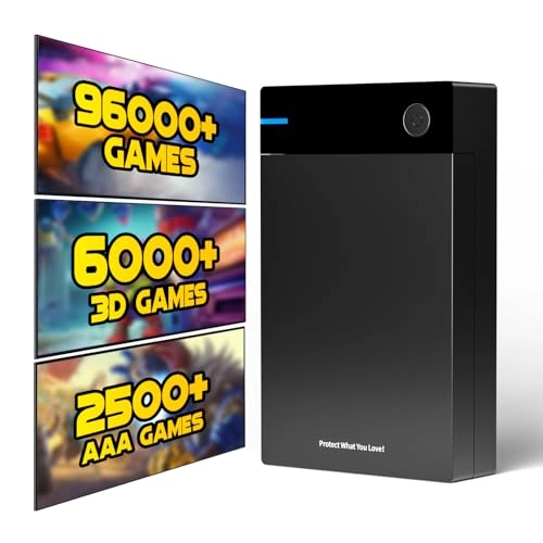 Retro Gaming Hard Drive - 7200 RPM 12TB 3.5-inch HDD
