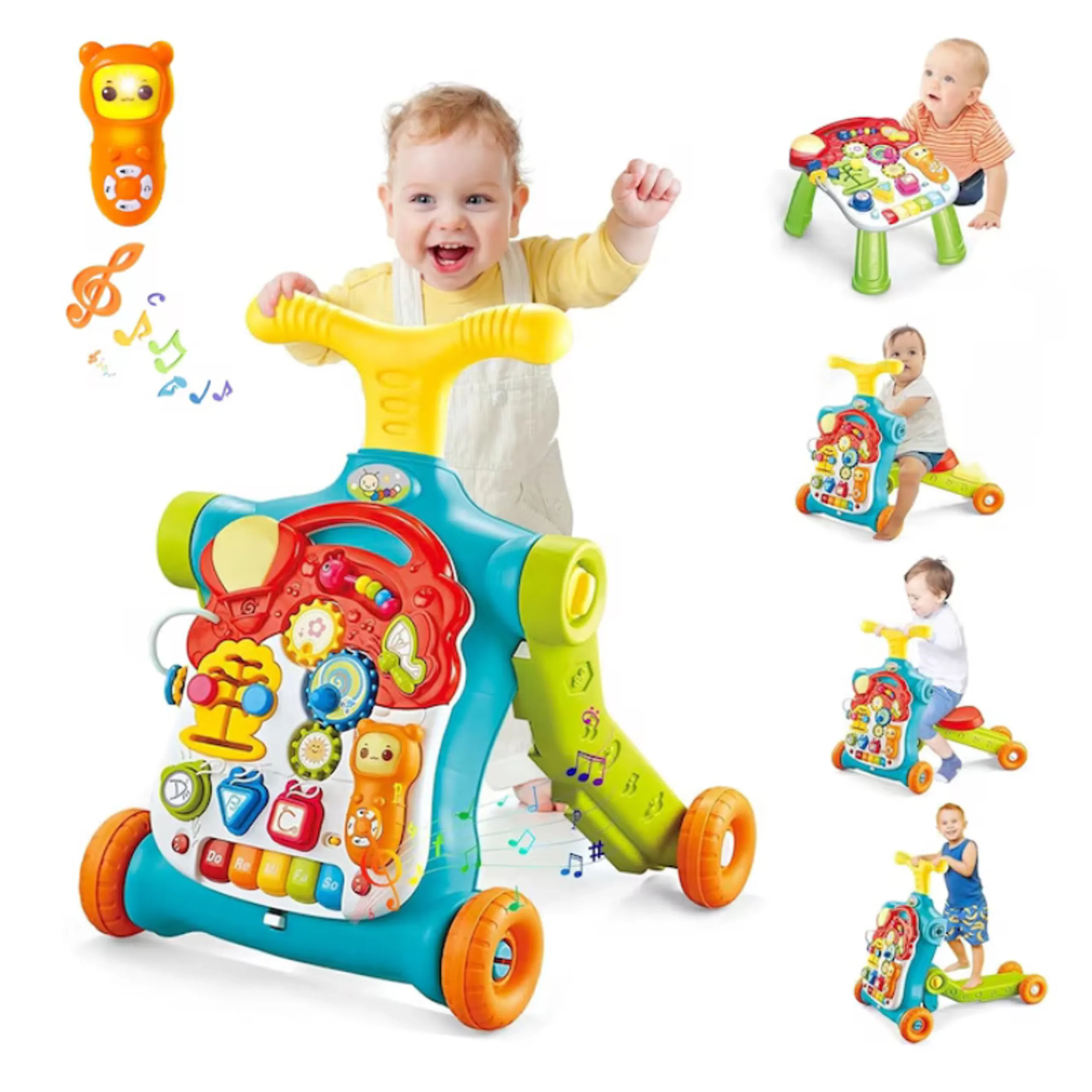 Eden 5 In 1 - Multifunctional Baby Walker 6 months