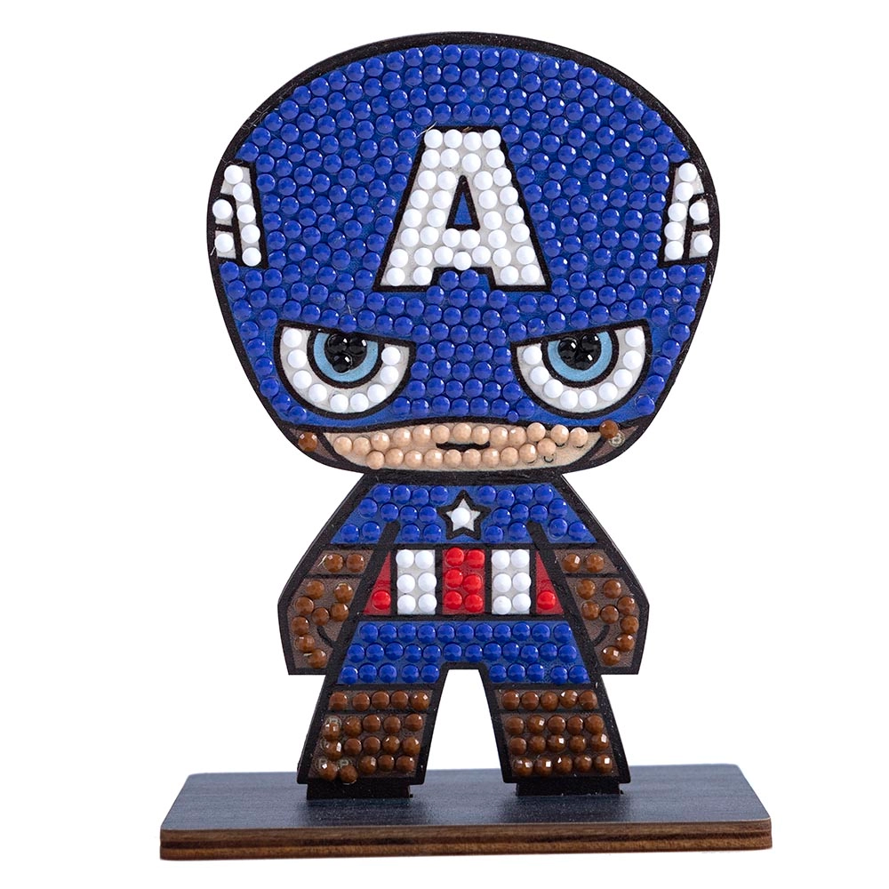 Crystal Art Buddy - Captain America - 6+ years