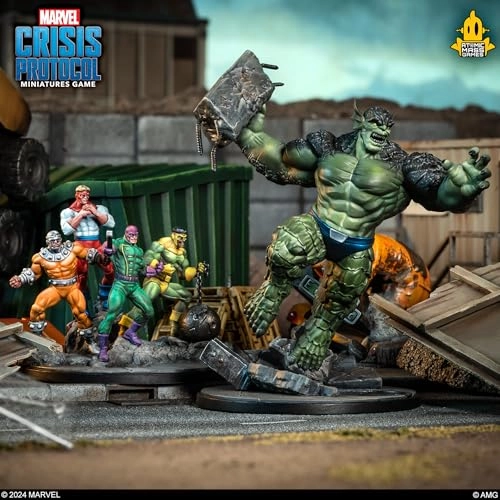 Marvel: Crisis Protocol: Abomination & Wrecking Crew Character Pack - Criminal Syndicate Expansion - Tabletop Superhero Game