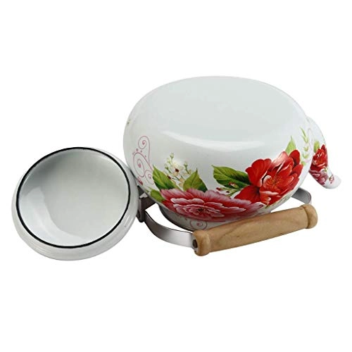 Enameled Teakettle - Enamel 1100 milliliter