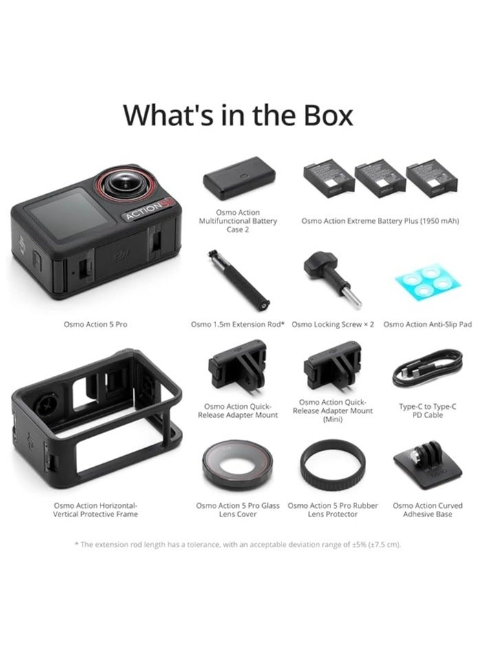 Osmo Action 5 Pro 4K Standard Combo