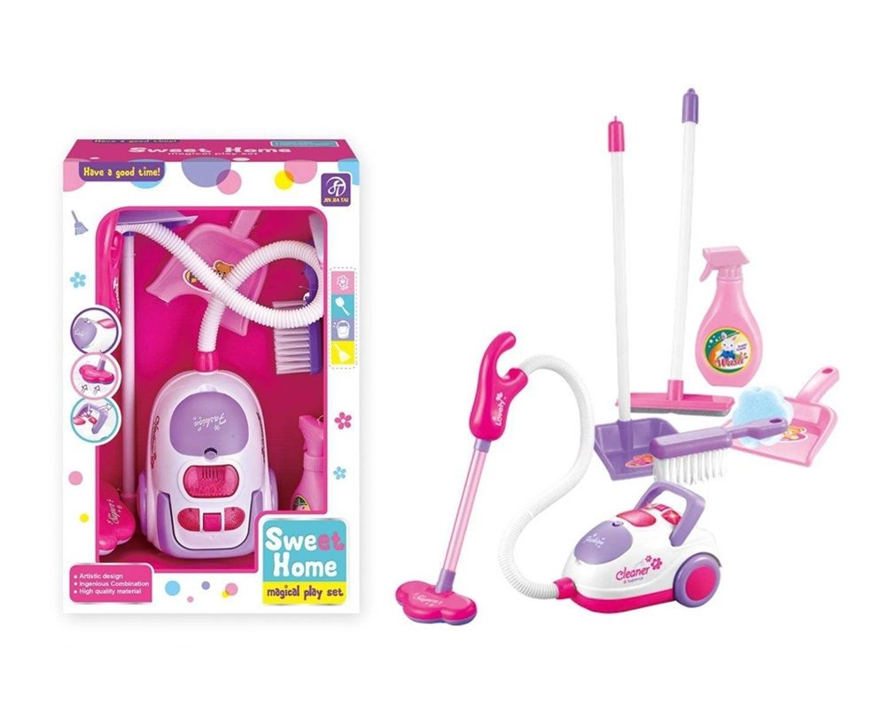 Jawda Vacuum Cleaner House Cleaning Toy Set