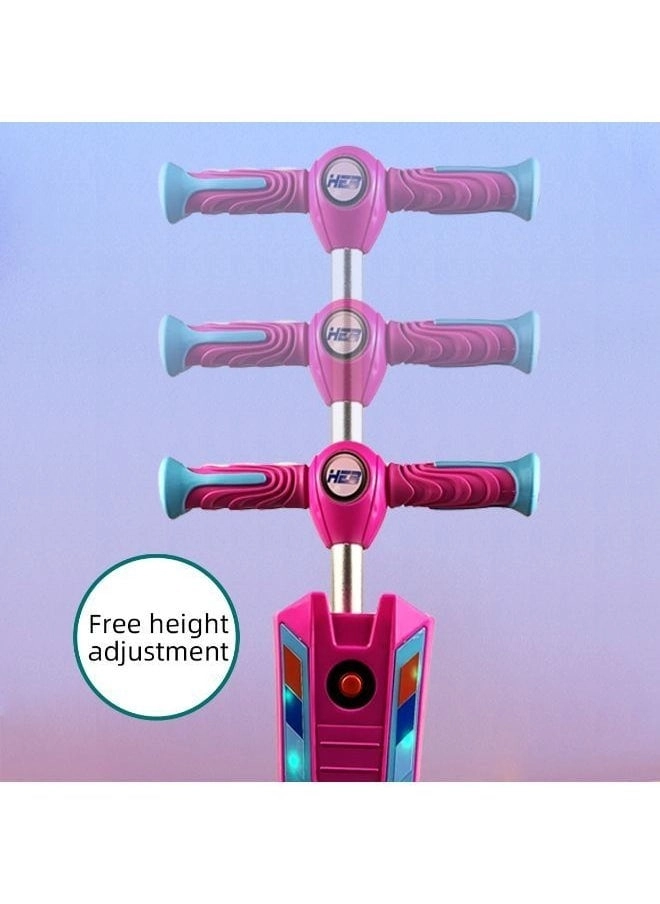 Adjustable 3-Wheel Kick Scooter