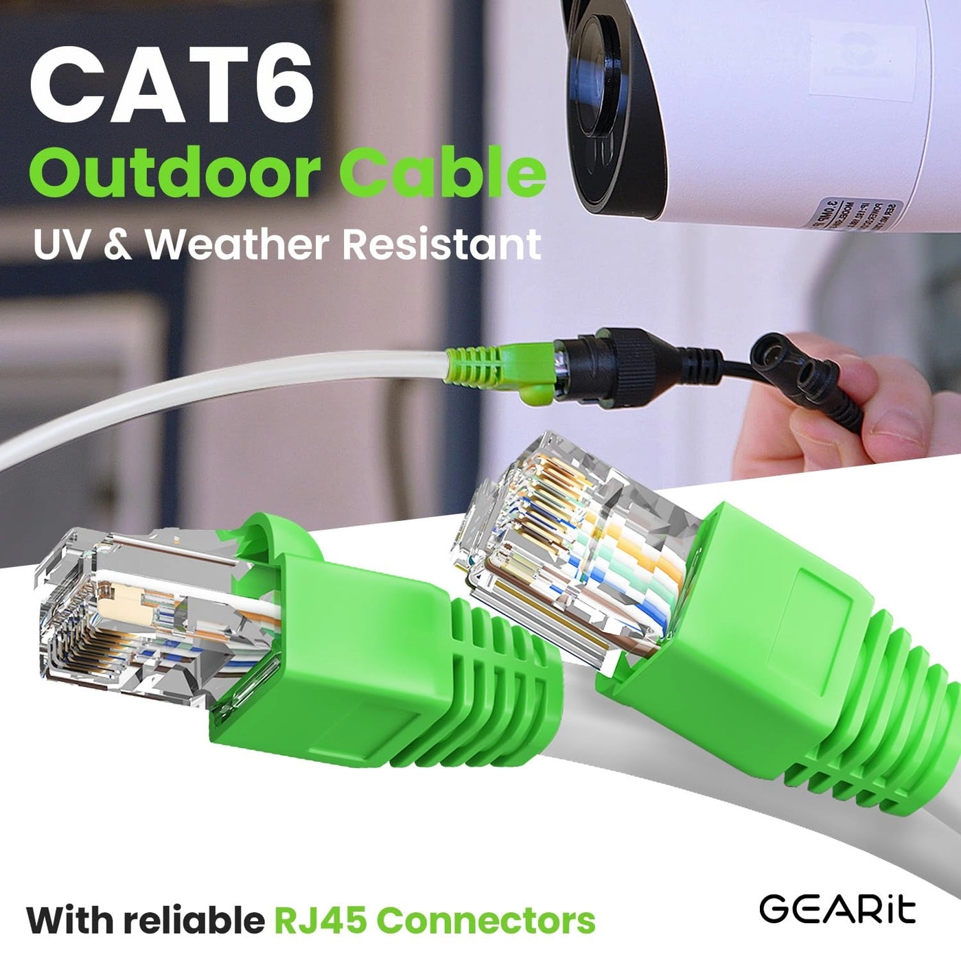 RJ45 Cat-6 Ethernet Patch Cable - 30.4 Meters