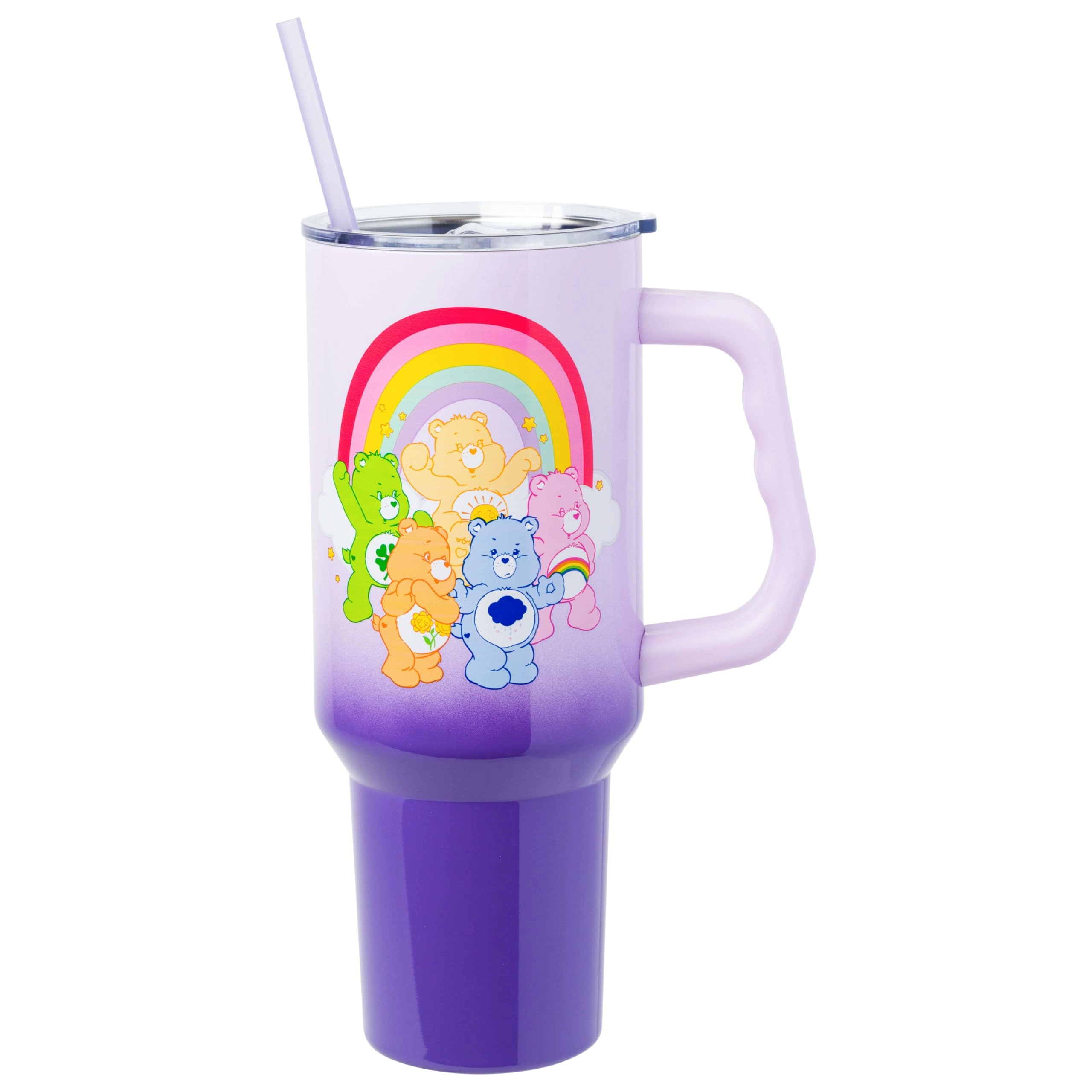 Stainless Steel Care Bears Watercolor Tumbler - 1180ml