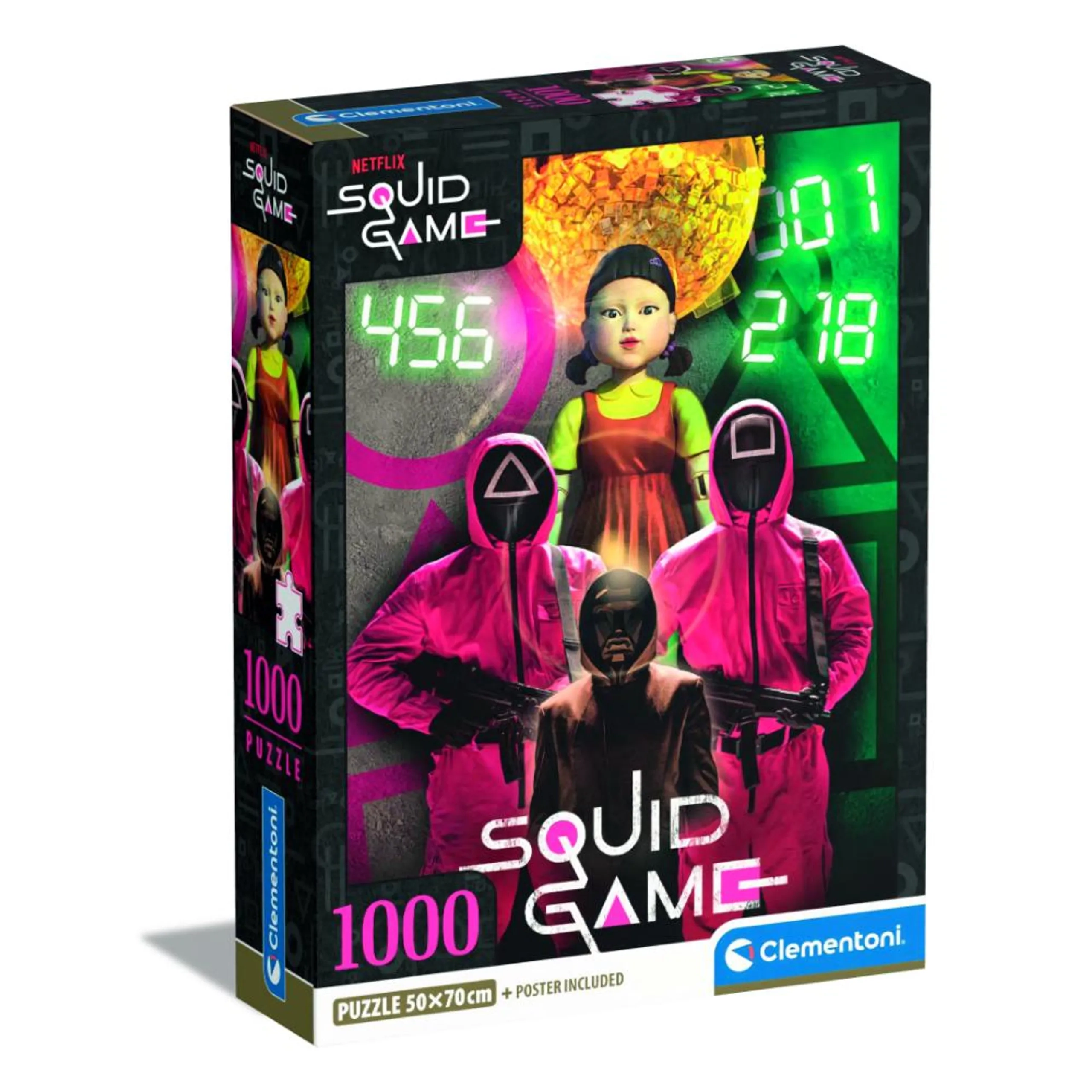 Clementoni Squid Game Puzzle (ALGT-39859CLEM) - 1000 pcs