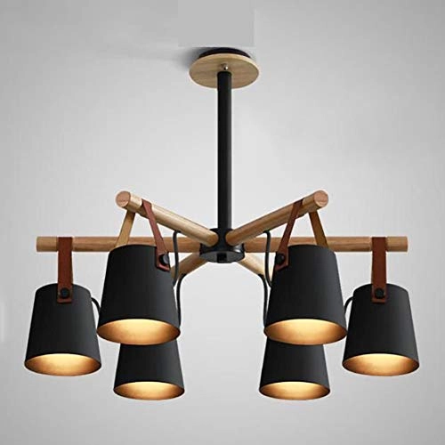 Creative Japanese Log Belt Chandelier - 30cm