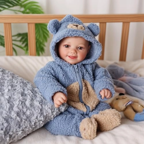 Reborn Baby Doll - 17Inch Vinyl Boy Ages 3+