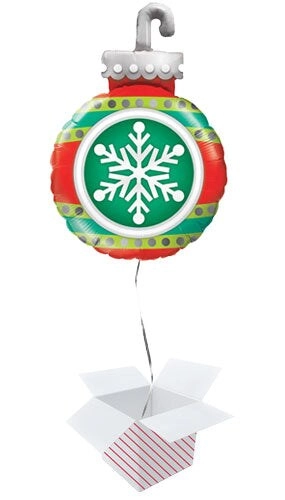 Party Zone Snowflake Ornament Foil Balloon