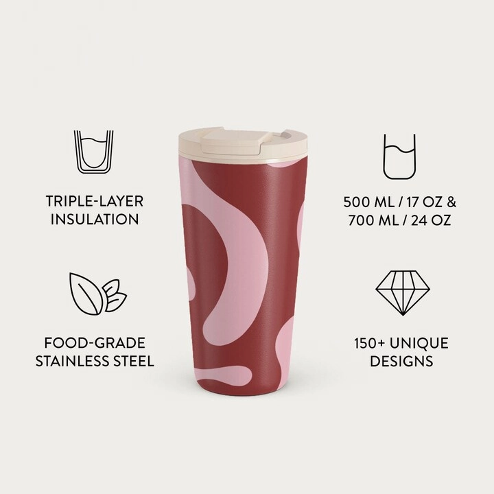 Stainless Steel Celestial Travel Mug - 700ml