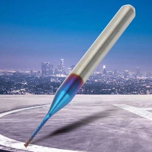 Yechiry End Mill - carbide 10pcs 0.8mm