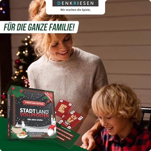 Stadt Land Vollpfosten: Christmas Edition (German)