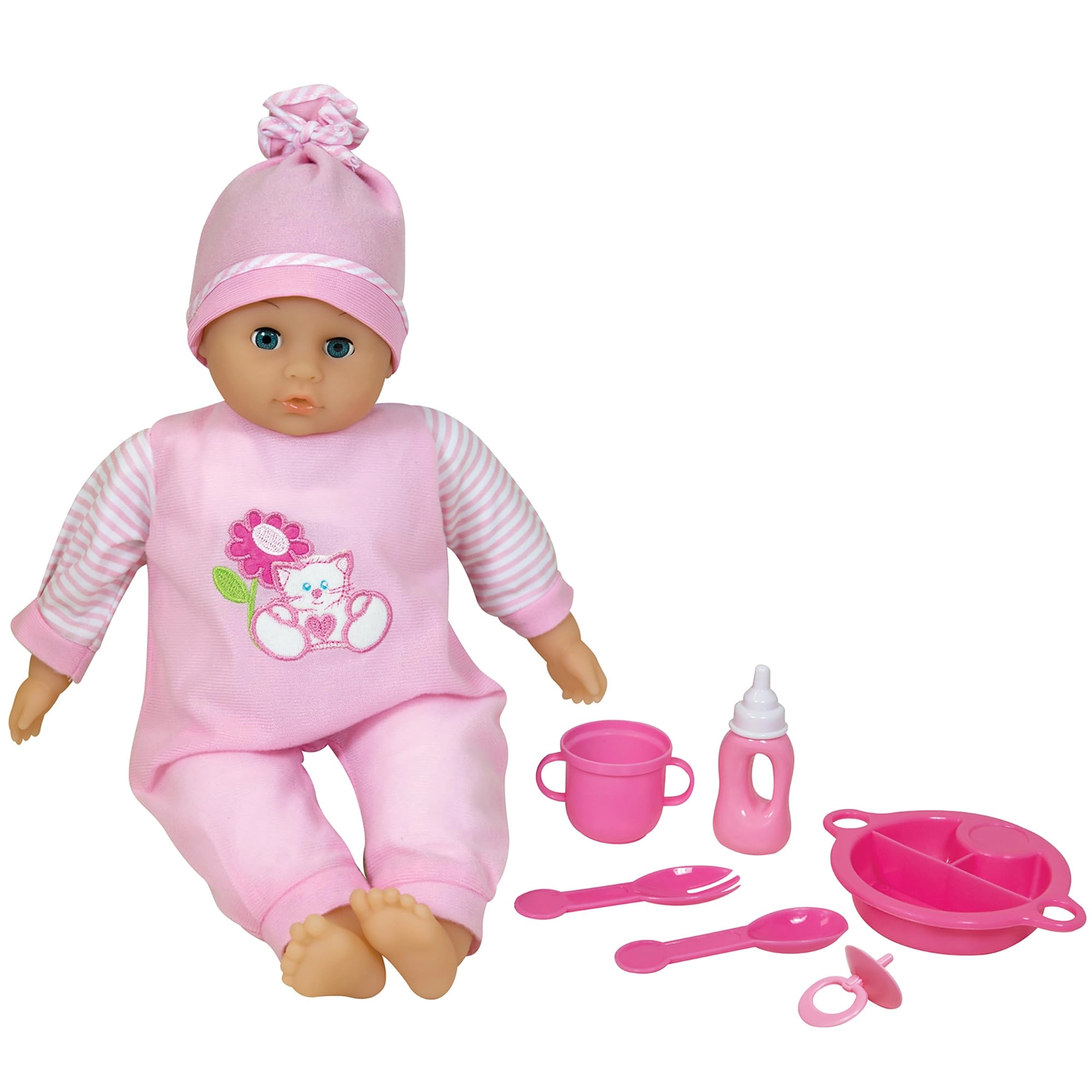 Lissi Dolls Talking Baby - 16 inches Pink Ages 2+