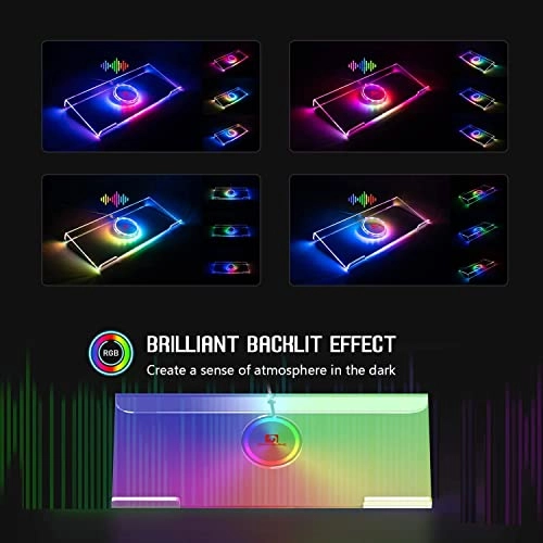 Acrylic Computer Keyboard Holder - RF, USB