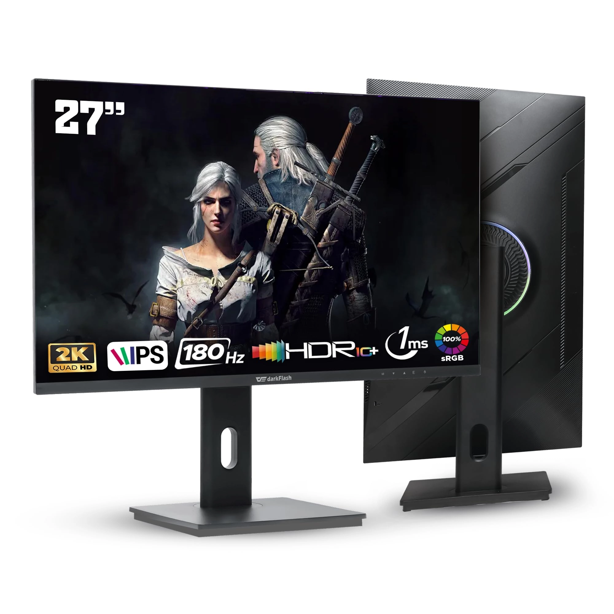 darkFlash S275QG - G243FW 27 Inches 2560 x 1440 Pixels