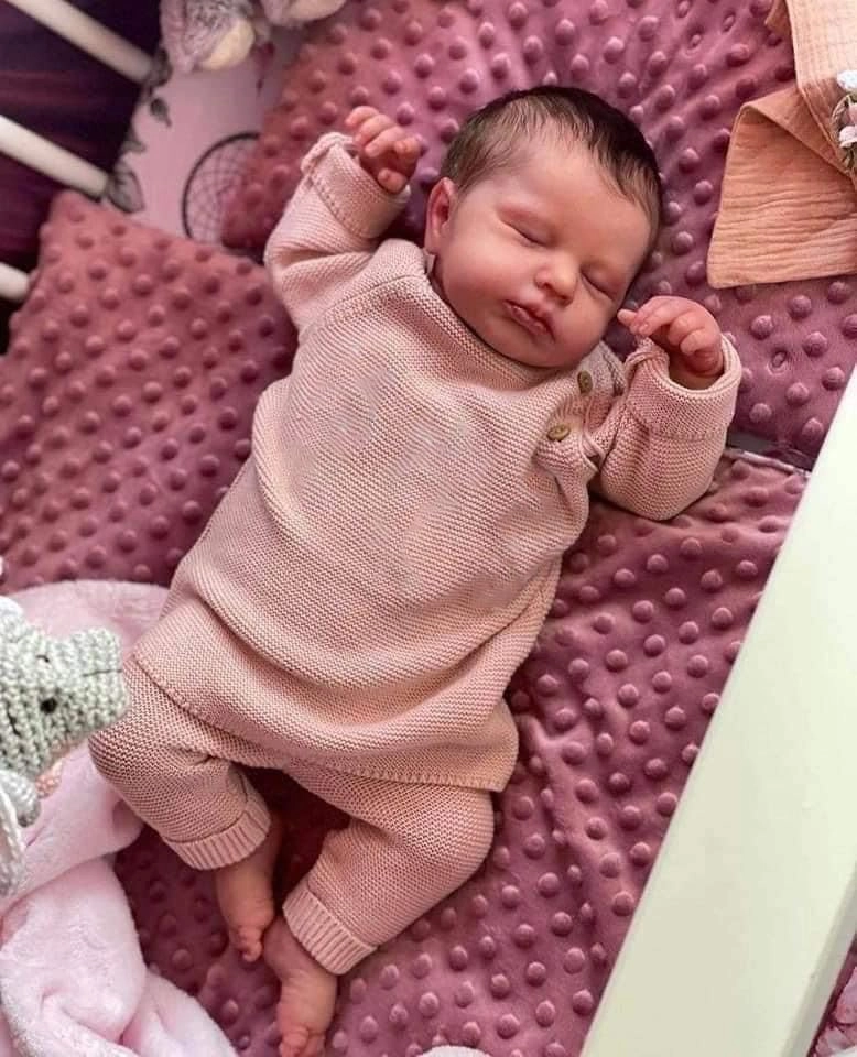 LouLou Reborn Baby Doll - 20 inches Full silicone vinyl Ages 3+