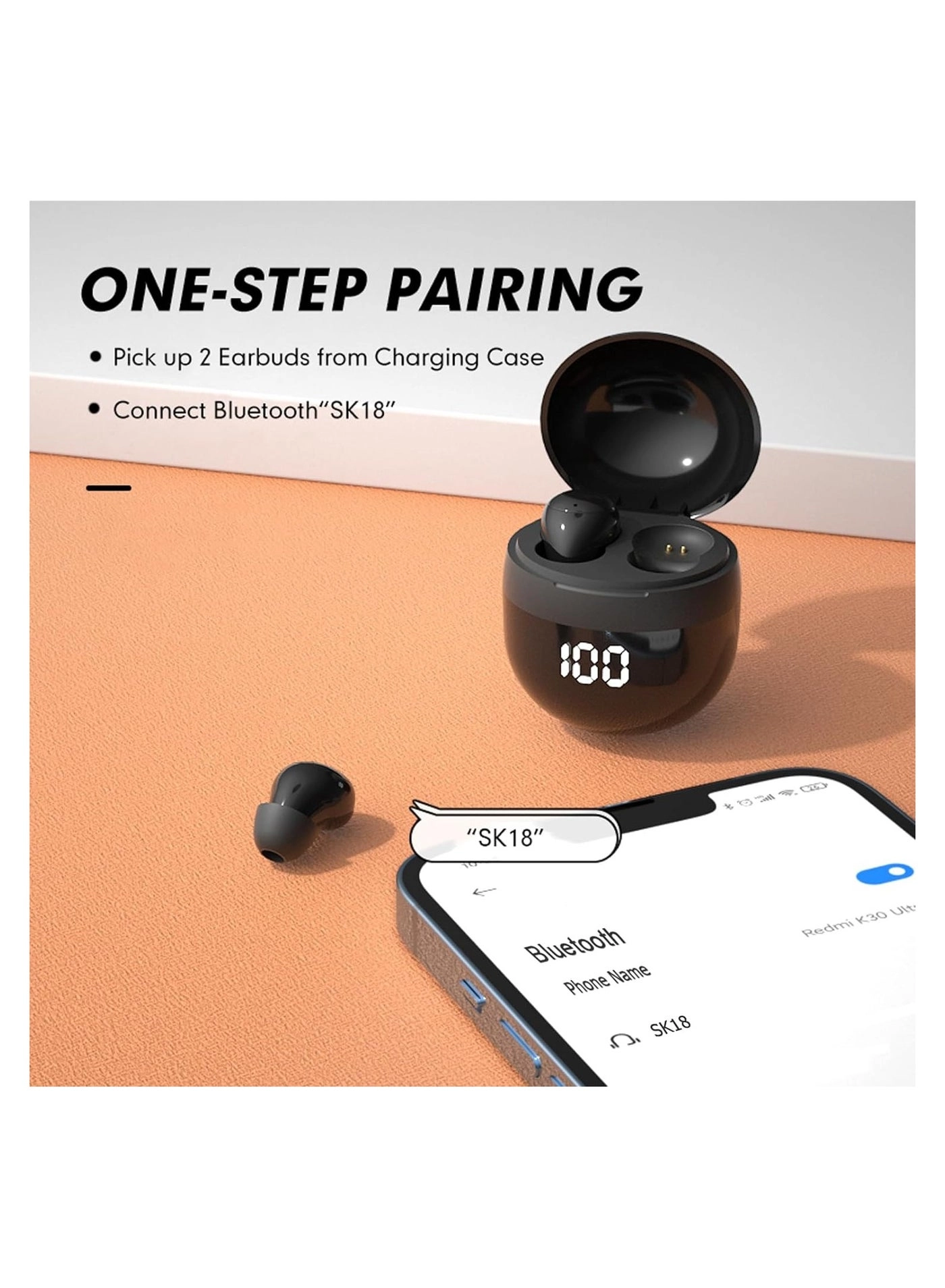 YE0X0031-ZBX Wireless Earbud