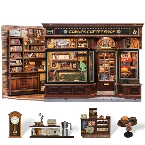 Book Nook Kit - Corner Coffee Shop