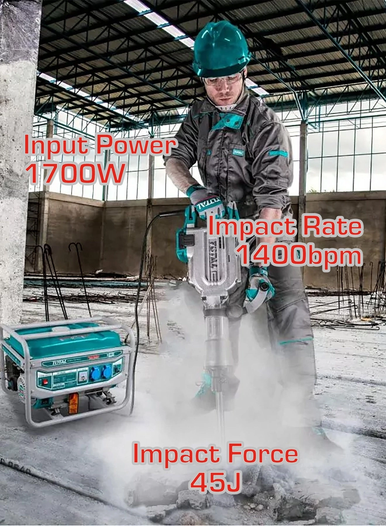 Demolition Breaker - 1700W