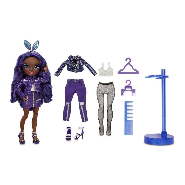 Krystal Bailey Fashion Doll - Jr High Series 2 9" Purple