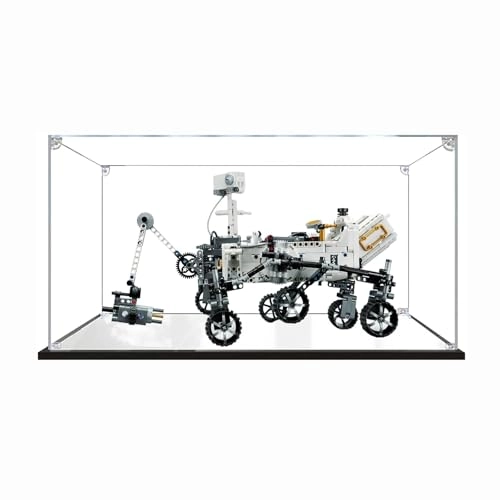Acrylic Display Case - 42158 Mars Rover Perseverance 40 x 30 x 25 cm