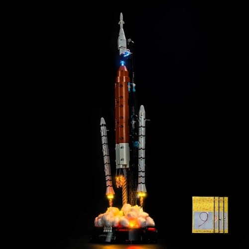 Light kit Compatible with Lego NASA Artemis Space Launch System Rocket (42221) - RC Version LED Lighting