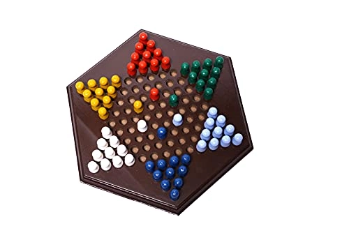 Chinese Checker Board - Wooden Hexagon
