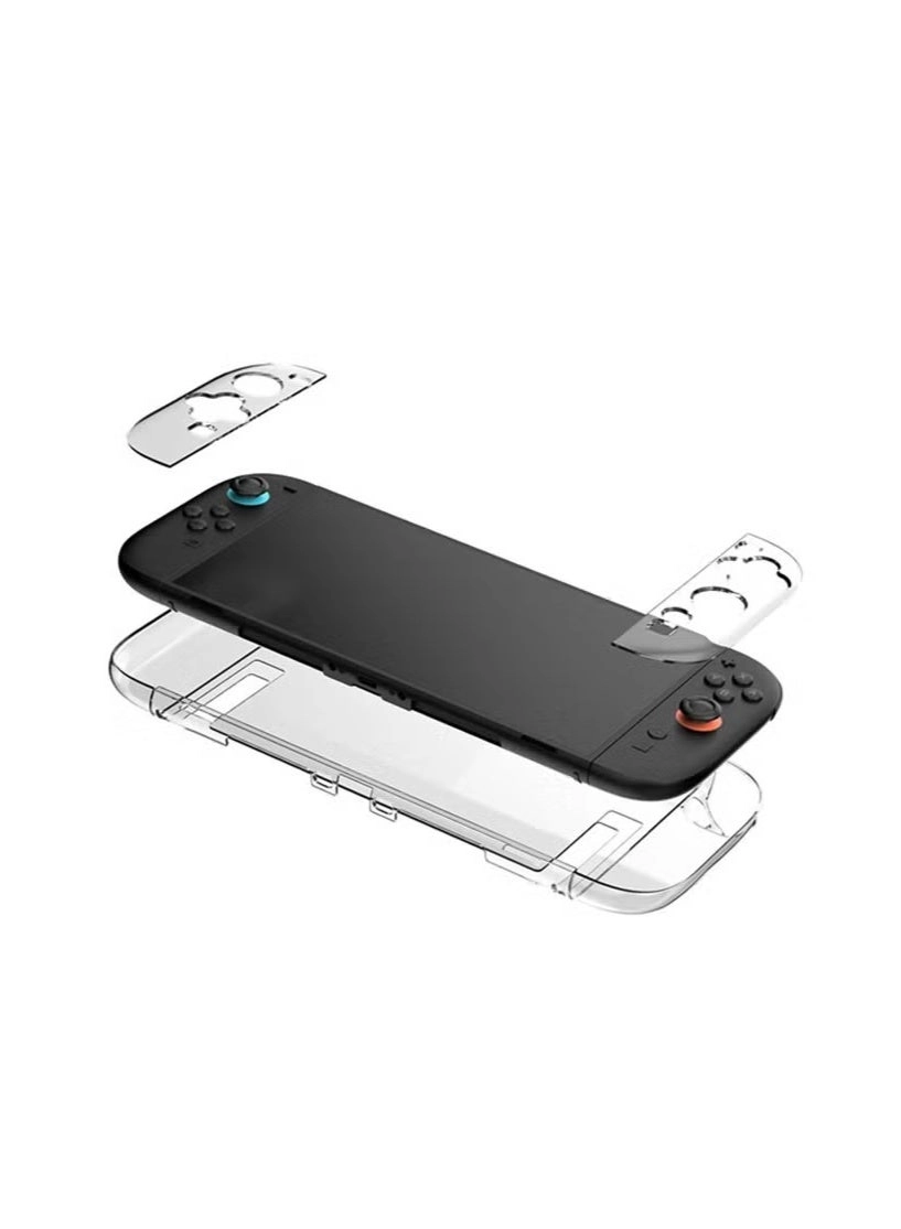 Carrying Case + Screen Protectors + Joystick Caps + Crystal Shell + Controller Covers - Switch 2