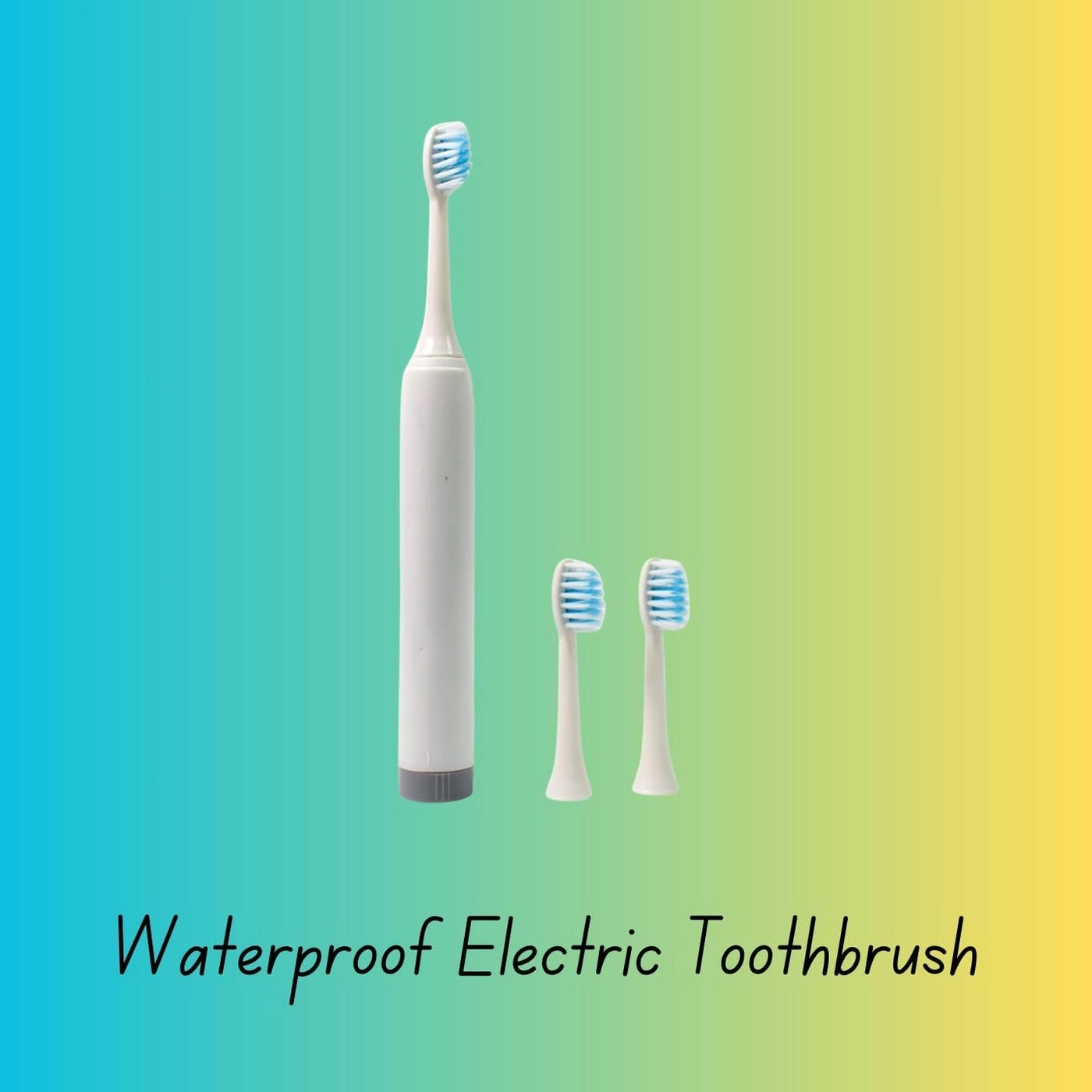 Electric Toothbrush - Battery Operated Deep Cleaning