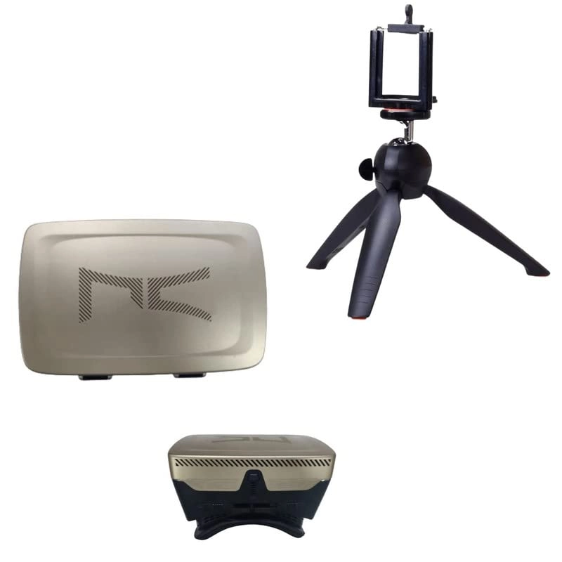 Elevea 228Stand - Mini Tripod + Immersive Virtual Reality Headset - Focus Adjustable Built-in Fan
