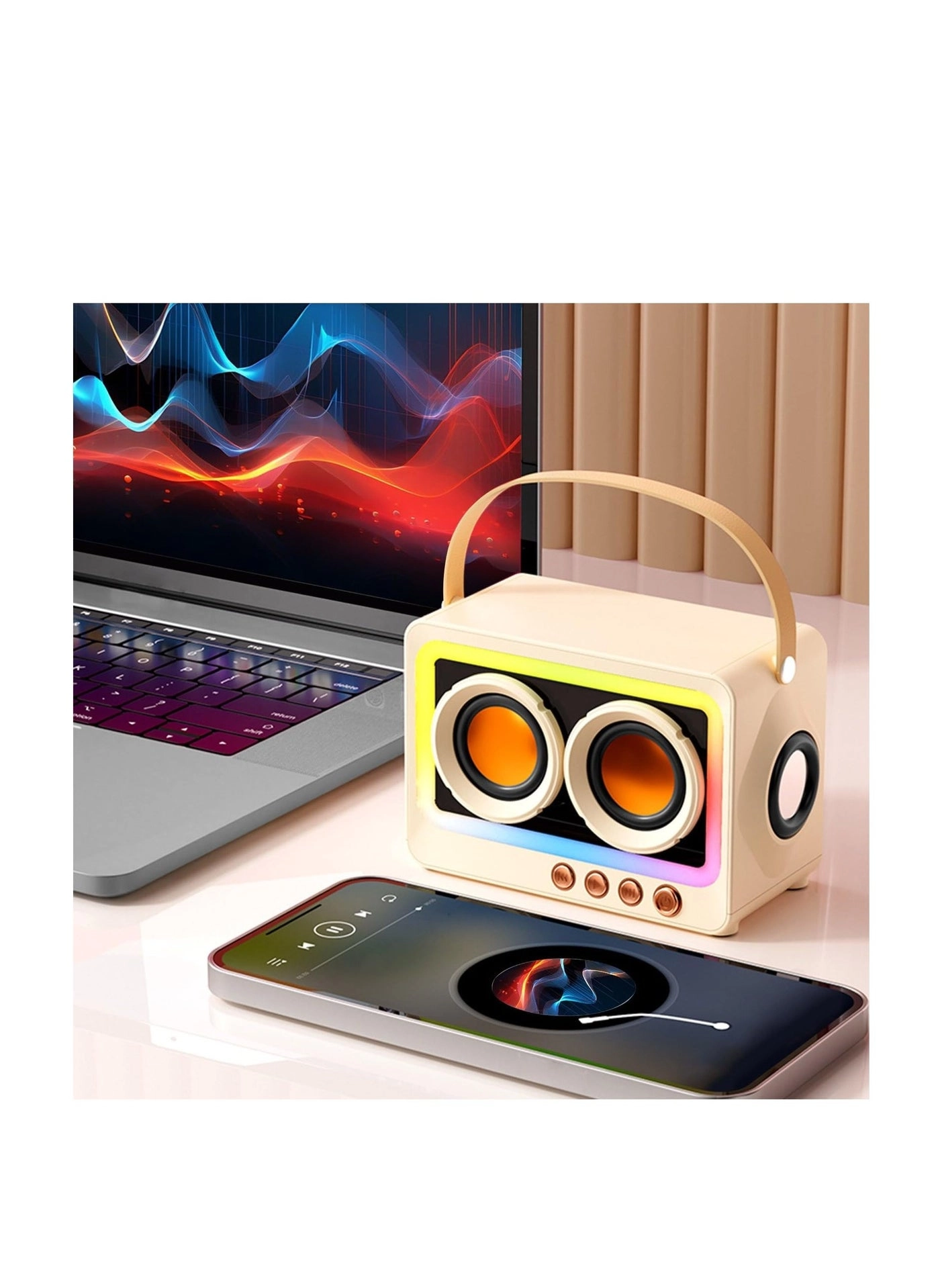 Vinyl Record Retro 2024 Bluetooth Speaker