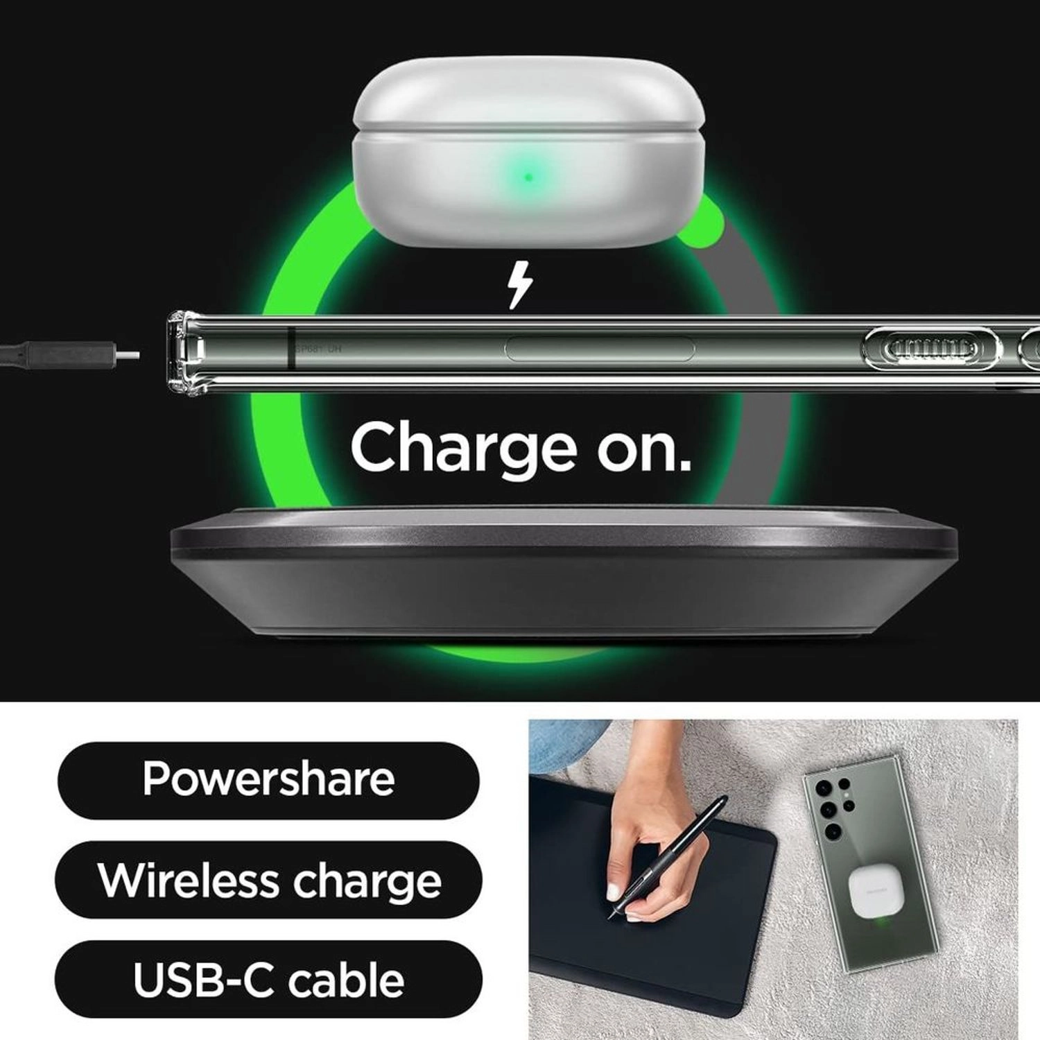 Ultra Hybrid Clear Case for Galaxy S23 Ultra