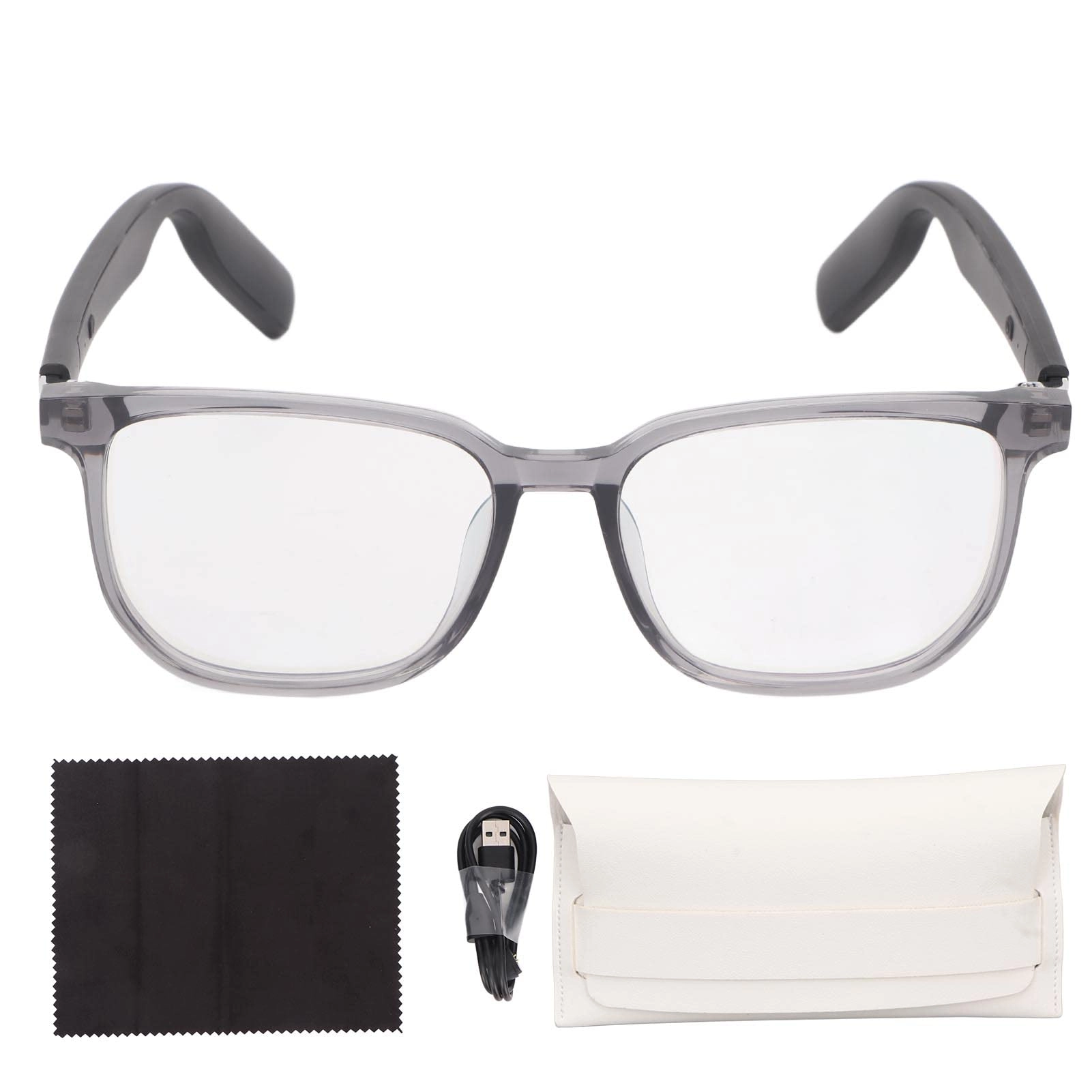 Ozgkee Smart Sound Glasses - Blue Light Blocking IP67 Bluetooth 5.3