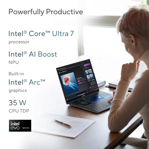 Zenbook DUO UX8406MA-DS76T - 14'' Core Ultra 7-155H 16GB DDR5 1TB SSD